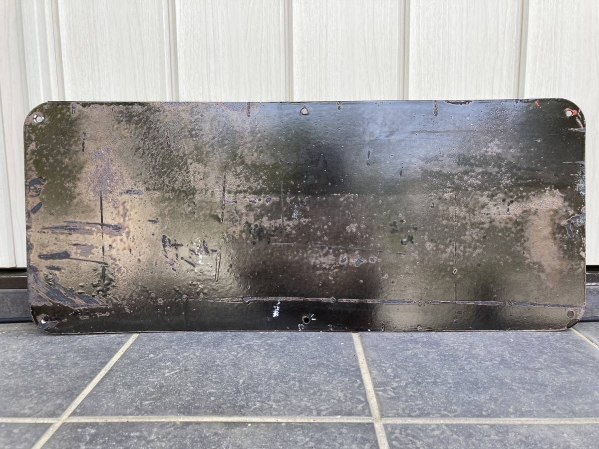 ビンテージ 大型 看板 B.F Goodrich グッドリッチ 幅76cm / ホーロー