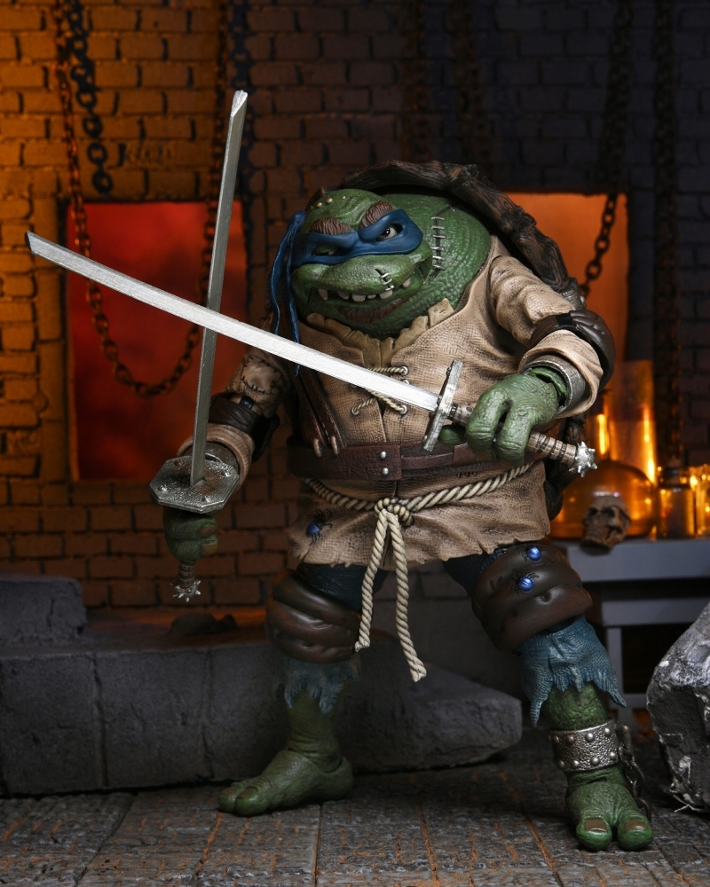 新品未開封/TMNT x ユニバーサルモンスター/レオナルド as ハンチ