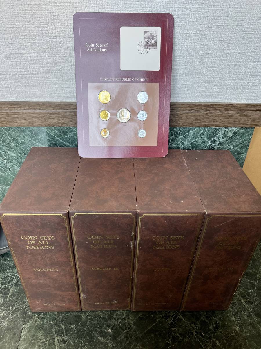 COIN SETS OF ALL NATIONS フランクリンミント 132か国 世界の国の