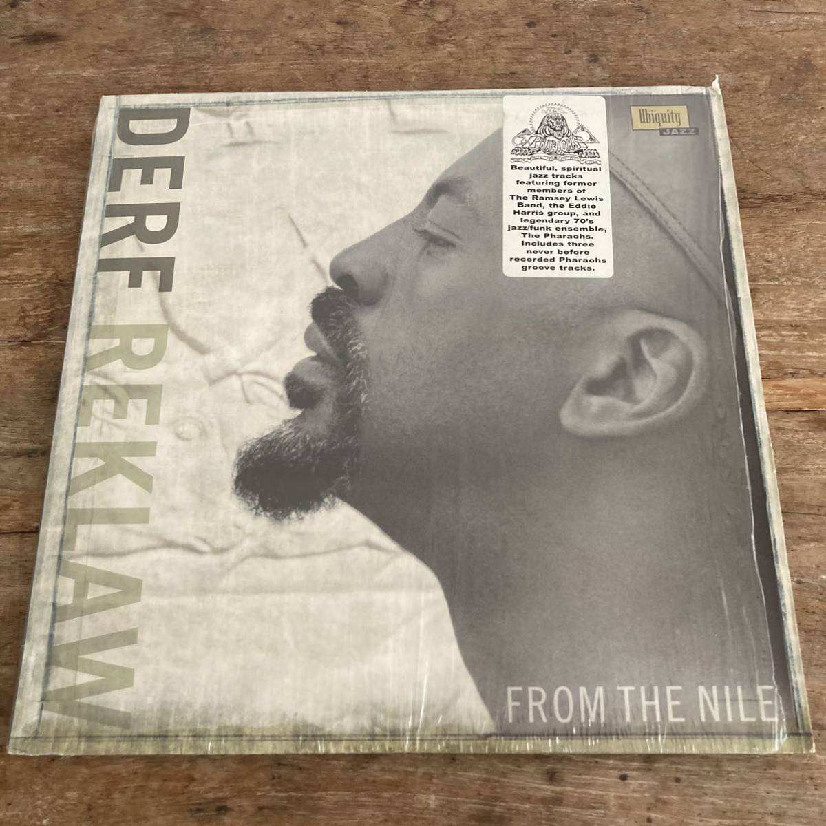 Derf Reklaw / From The Nile (2LP) レコード carlos nino dwight trible Terry Callier Leroy Hutson Ubiquity The Pharoahs_画像1