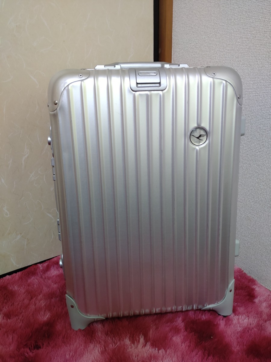 RIMOWA ルフトハンザ 機内持ち込み2輪 リモワ | transparencia