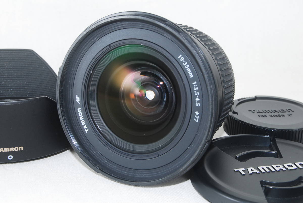 ★極美品★TAMRON タムロン AF 19-35mm F3.5-4.5 A10 Nikon ニコン フード付き♪