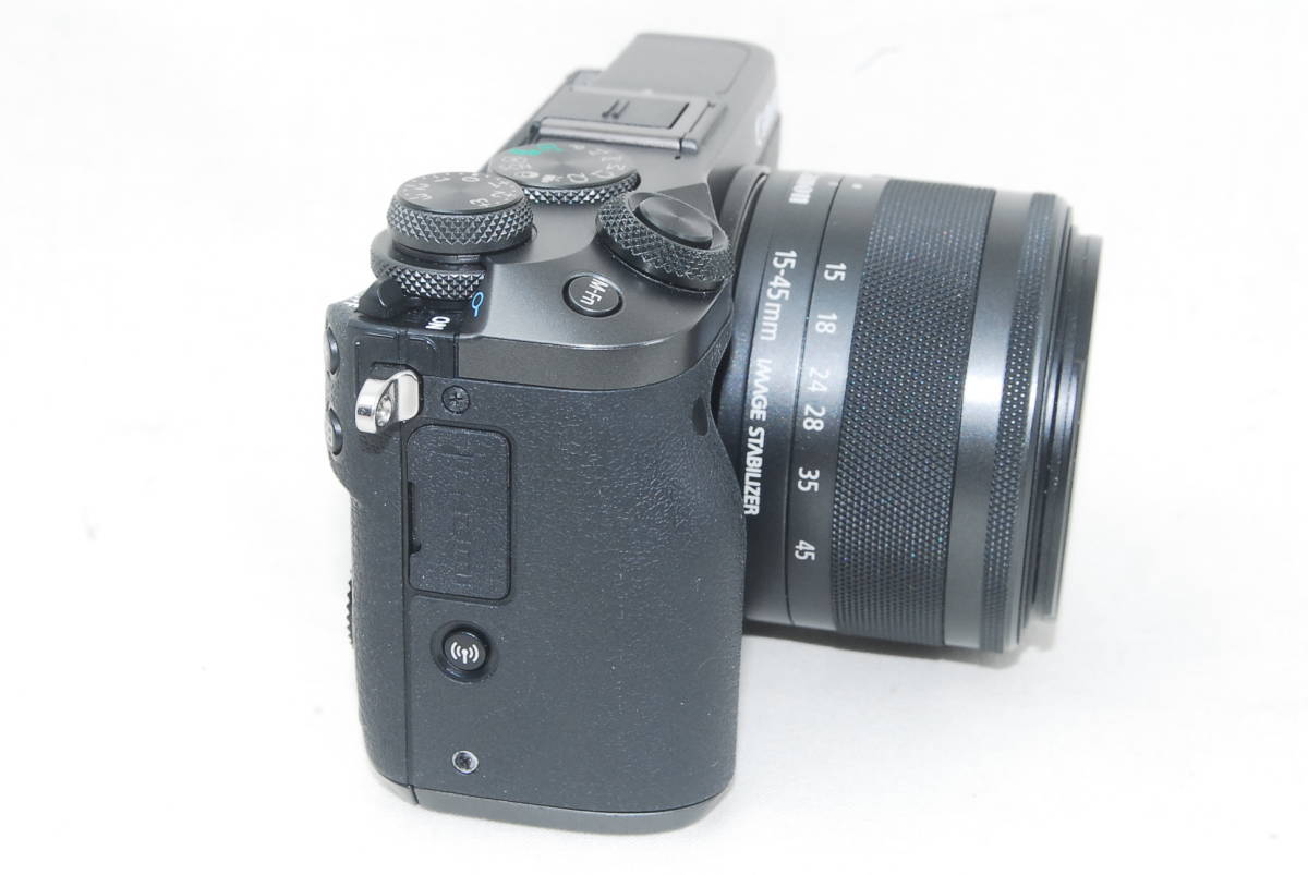 ☆良品☆Canon キャノン EOS M6 EF-M 15-45 IS STM レンズキット
