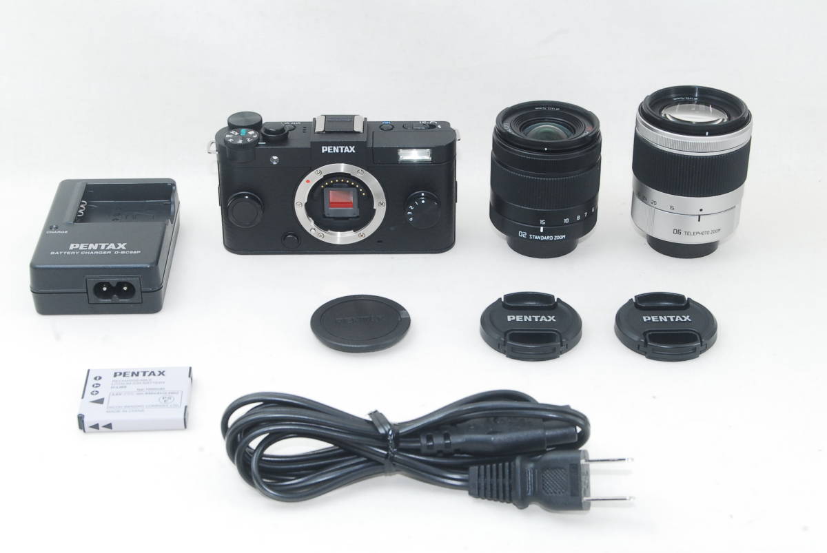 ☆新品級2272ショット☆ペンタックス PENTAX Q-S1 ダブルズームキット