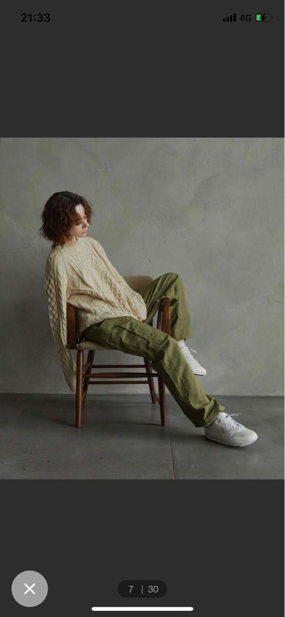 木村拓哉着用 NIKE CABLE KNIT SWEATER ケーブルニット｜PayPayフリマ