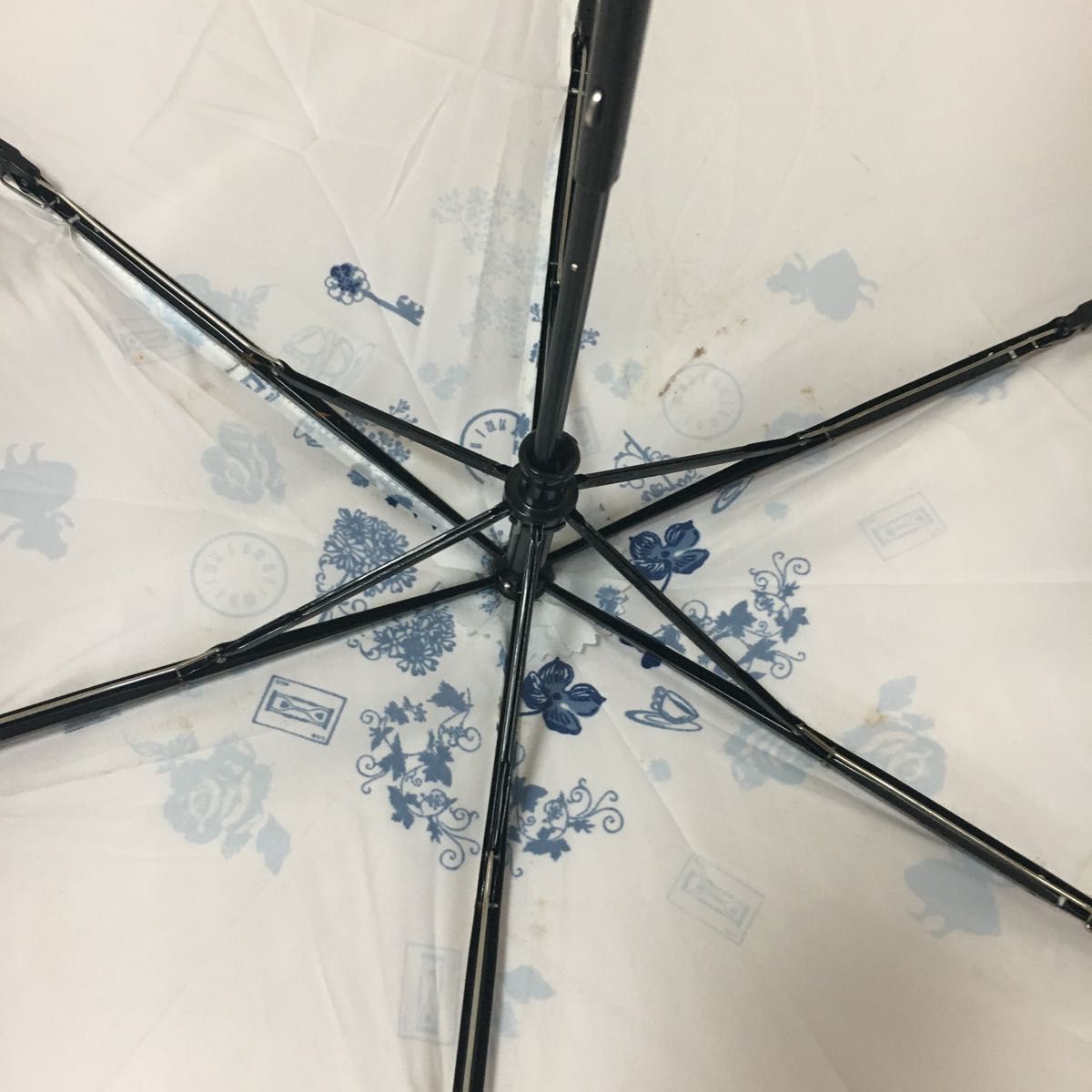 折り畳み傘 日傘　UVカット　不思議の国のアリス　ディズニー