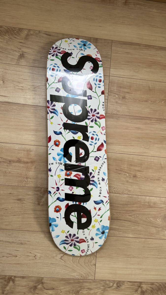 未使用国内正規19SS Supreme Airbrushed Floral Skateboard deck