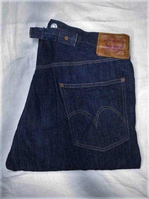米国製 LEVI'S リーバイス ☆ 501XX 1915 モデル 濃紺 15501-0001 W33