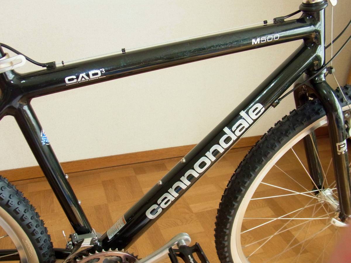 OLD MTB CANNONDALE M500 Hand made in USA 1996 470mm OLD MTB CANNONDALE M500 Hand made in USA 1996 470mm