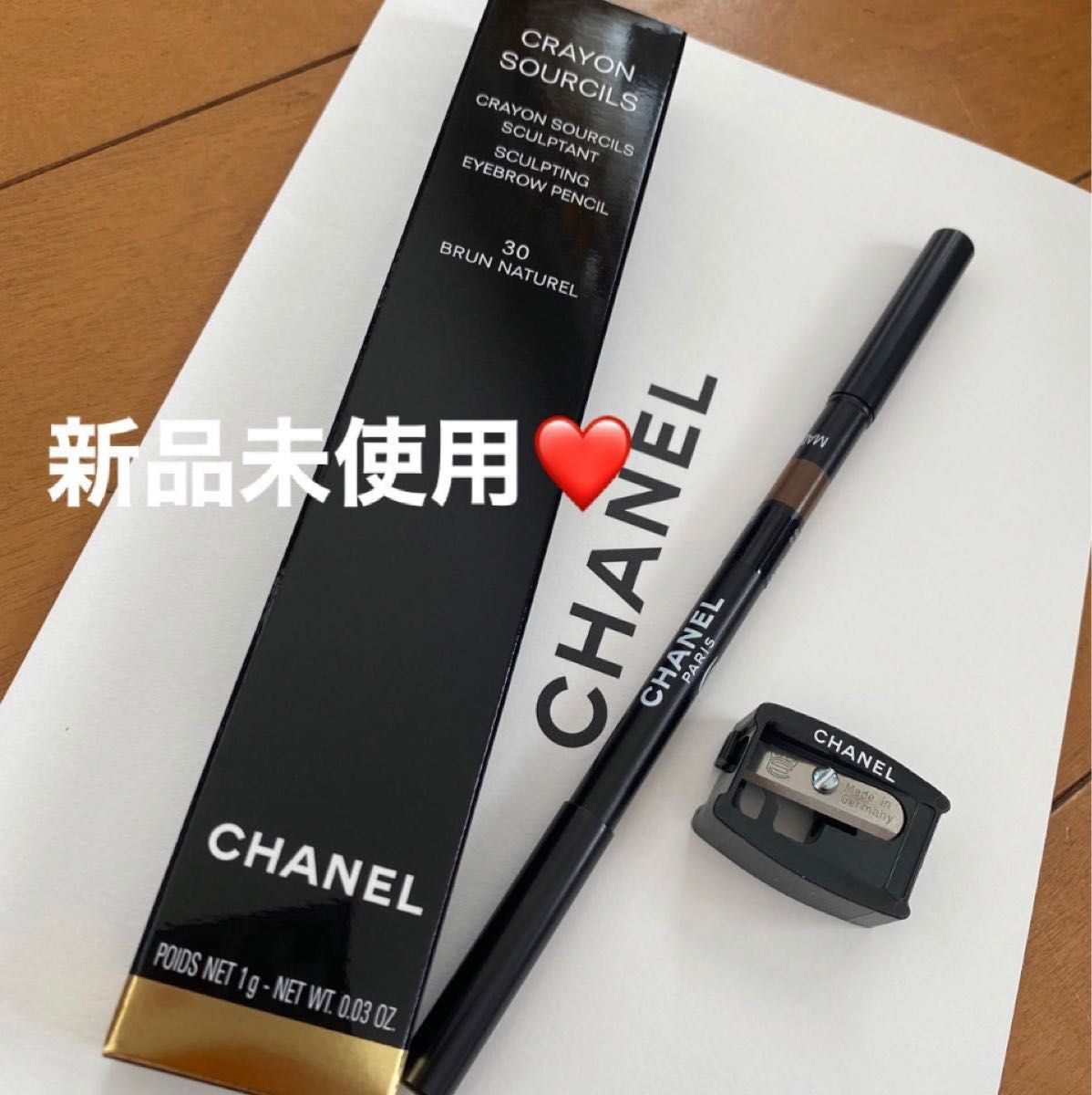 Chanel Crayon Sourcils Sculpting Eyebrow Pencil #10 Blond Clair, 0.03 Ounce