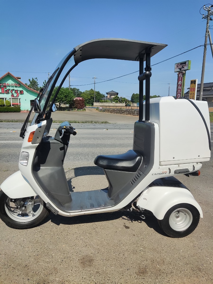ホンダ ジャイロキャノピーfi 4スト TA03-130** エンジンok。ミニカー