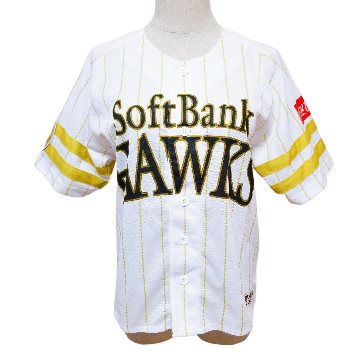 Y337【美品】Majestic製 福岡ソフトバンクホークス 鷹の祭典 2018 ハイグレードレプリカユニフォーム S Softbank Hawks プロ野球観戦 応援_画像1