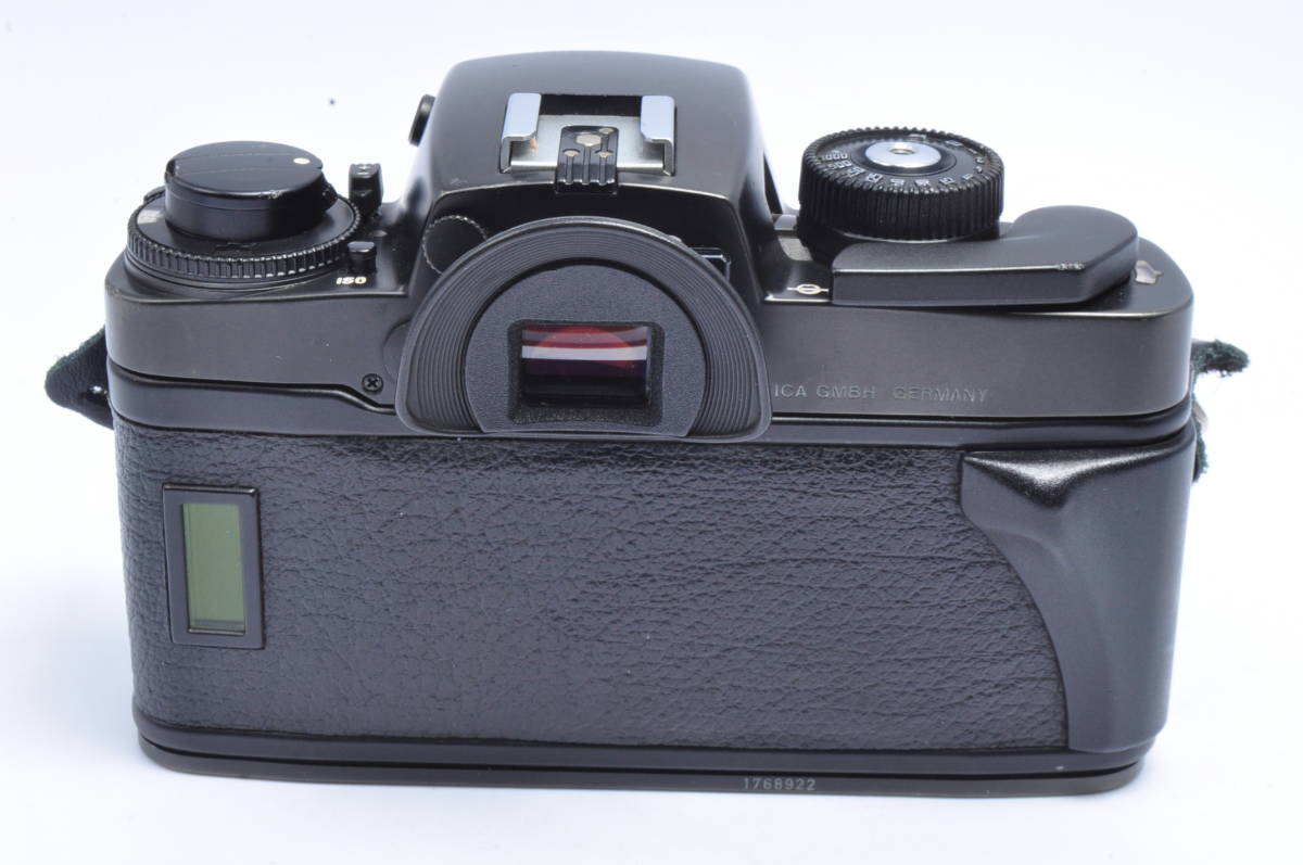 Leica ライカ R6 ブラック ボディ MF 一眼レフ #10083-