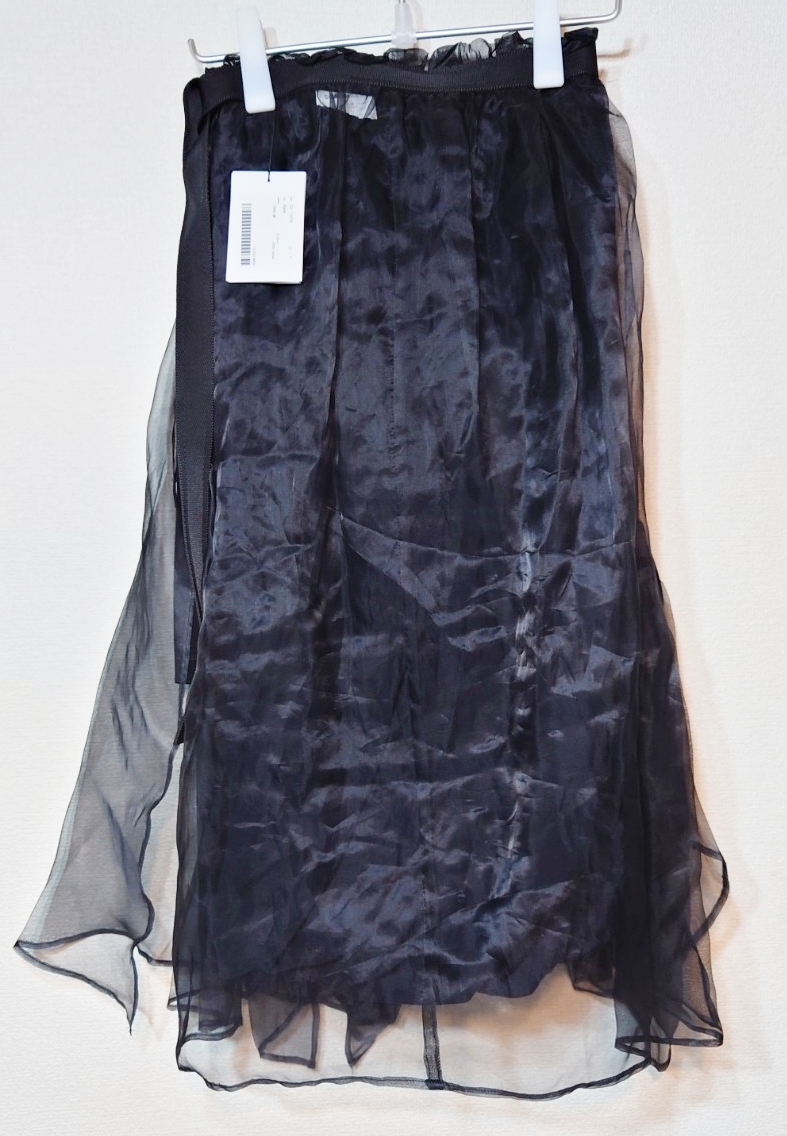 定価7.9万 Chika Kisada シルクスカート ペチコート付き 1 TK-