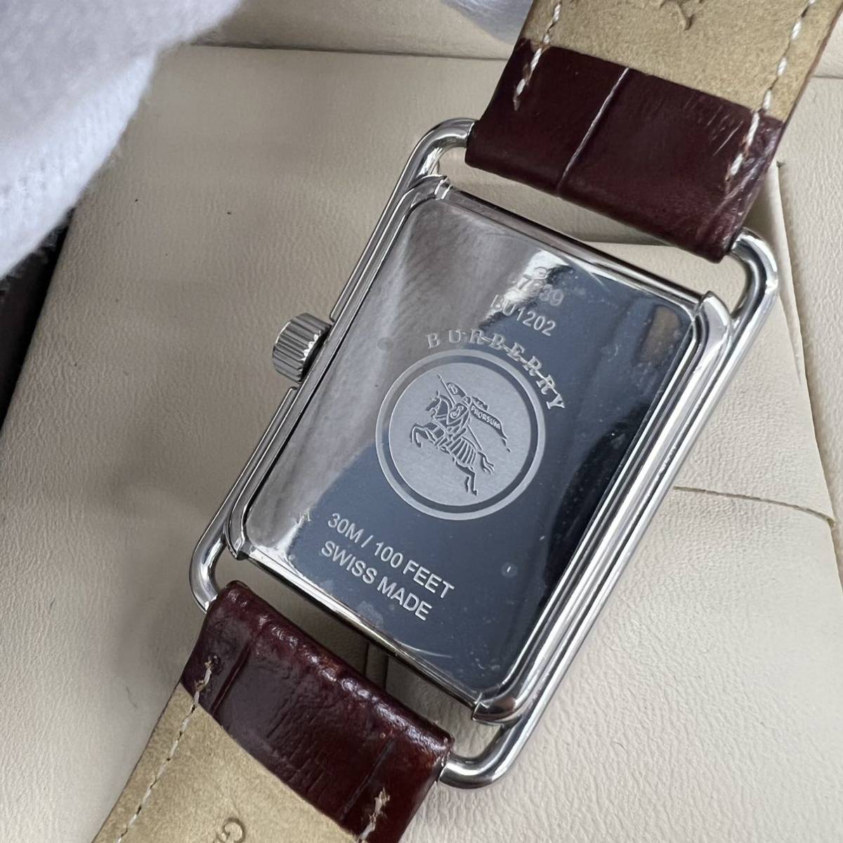 ☆定番人気☆ メンズ腕時計 BURBERRY バーバリー BU1202 クロノグラフ