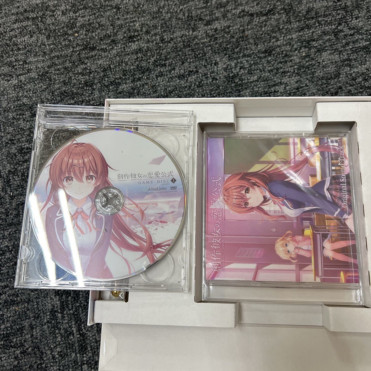 75167】Aino+Links 創作彼女の恋愛公式 豪華版 ゲームDVD 付属品 箱