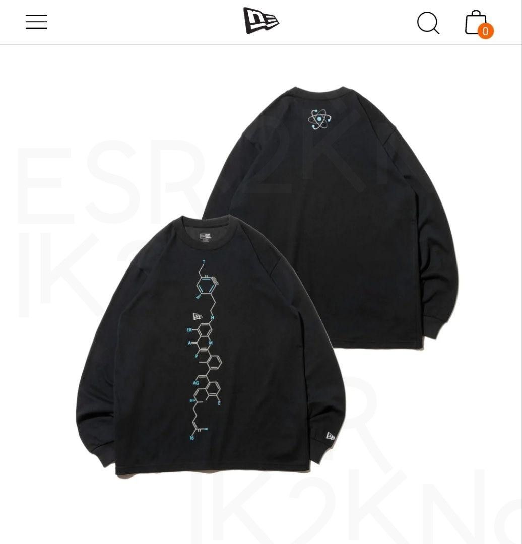 新品】長谷川慎 着用同型 長袖Tシャツ NEW ERA ニューエラ 新品】長谷川慎 着用同型 長袖Tシャツ NEW ERA ニューエラ