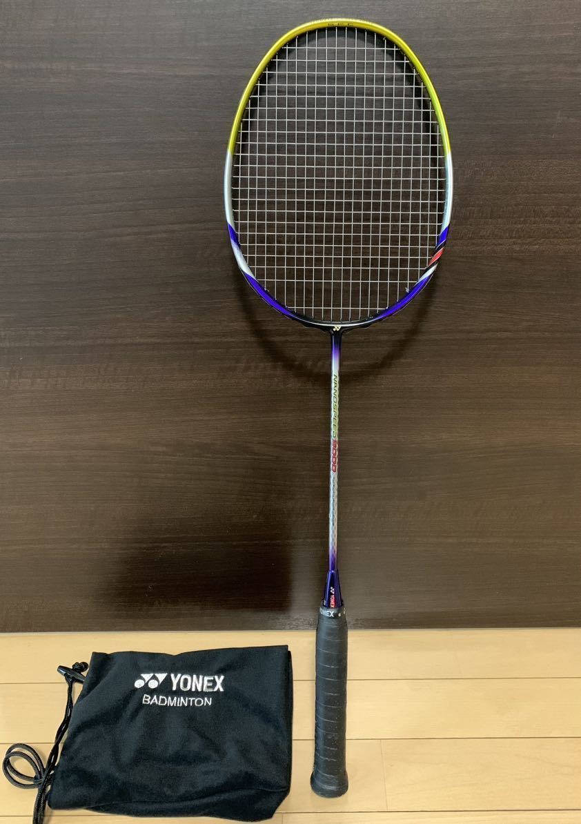 Yahoo!オークション - YONEX バドミントンラケット ナノスピード9000