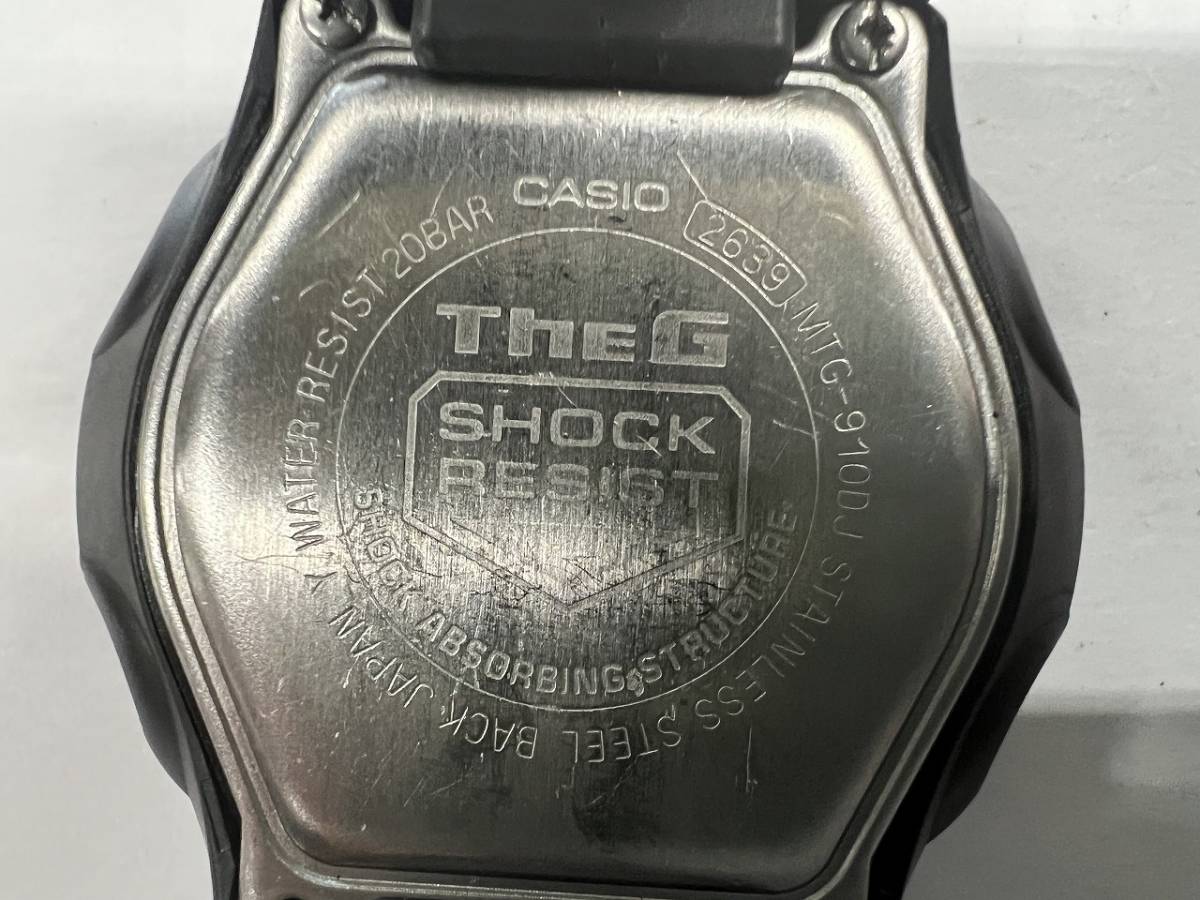 ■□　カシオ G-SHOCK MTG-910DJ sed　□■_画像4