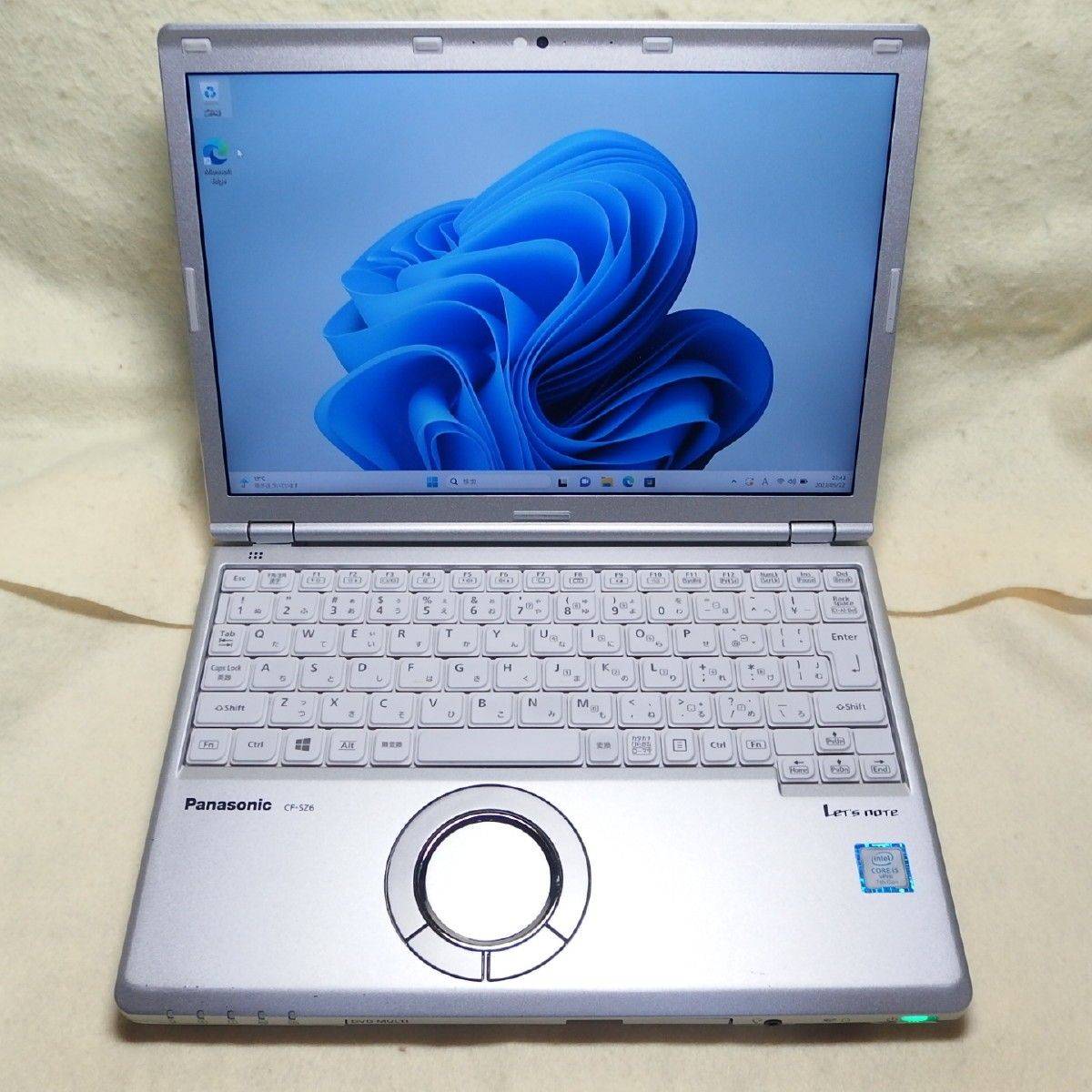 レッツノート CF-SZ6 core i5-7300U/SSD 128G/4G/Webカメラ/DVDRW/電池