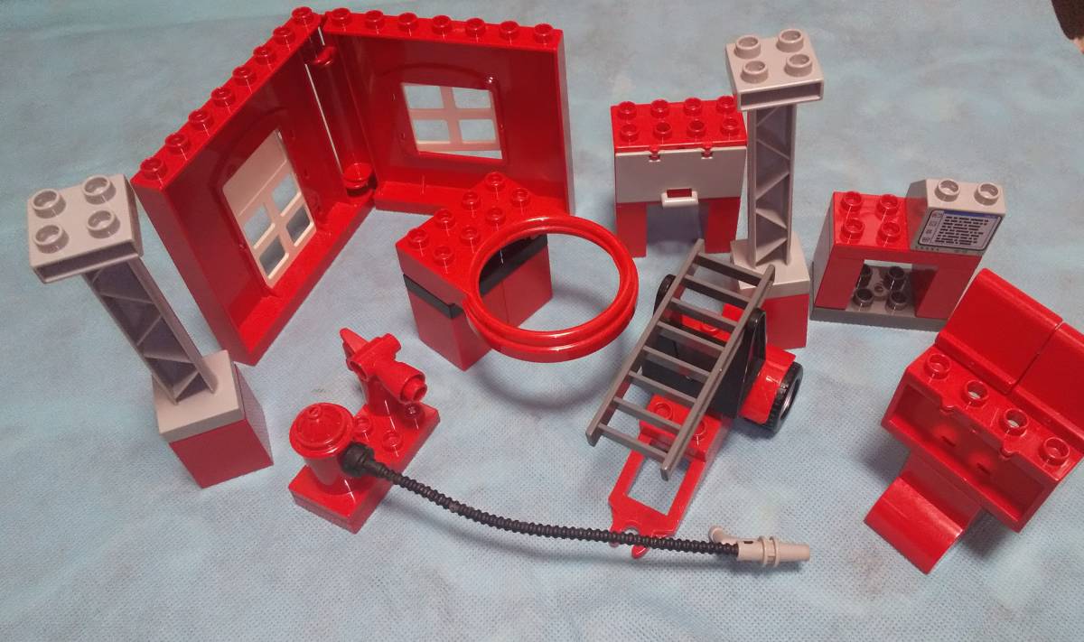 Sản phẩm レゴ：デュプロ 消防署 消火器 特殊 パーツ 窓 レッド