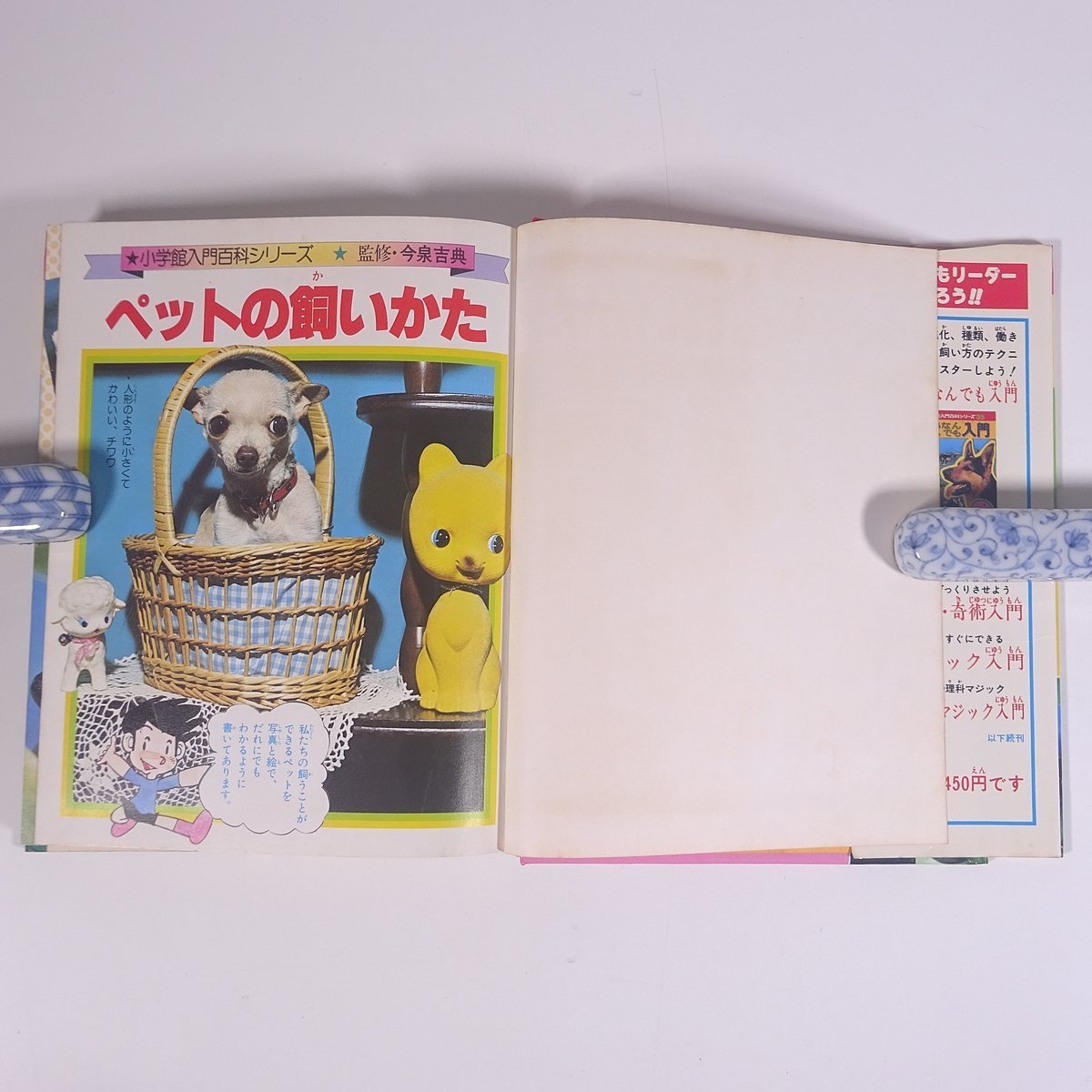 ペットの飼いかた 小学館入門百科シリーズ4 1979 単行本 子供本 児童書 江島仁 加藤利以地 多田広巳 藤島淳三 あおむら純 深山のぼる ほか_画像5