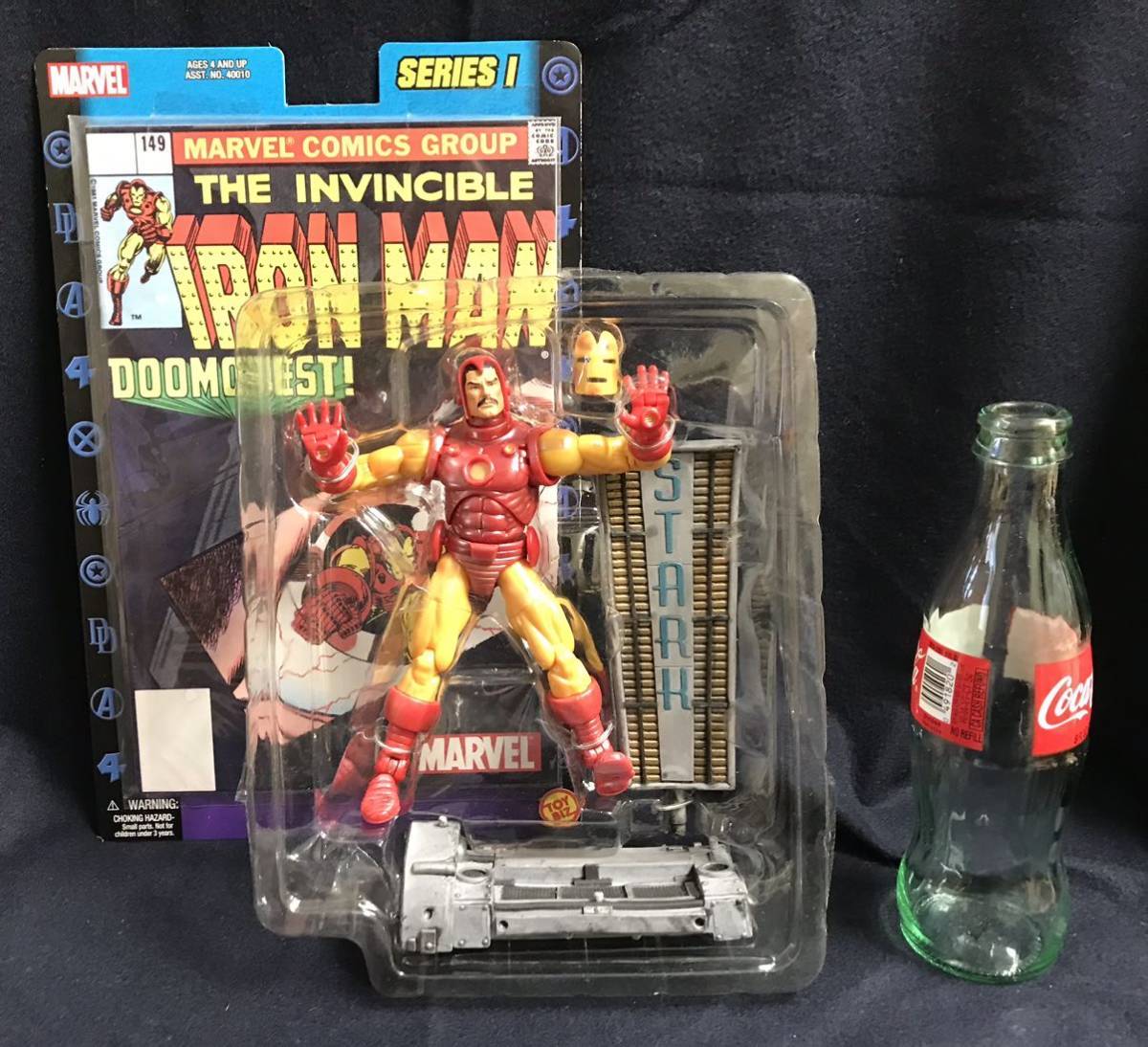 * toy biz[ma- bell Legend / MARVEL LEGENDS ][ IRON MAN / Ironman ]6 -inch figure * as good as new ( pack is breaking the seal ending )*