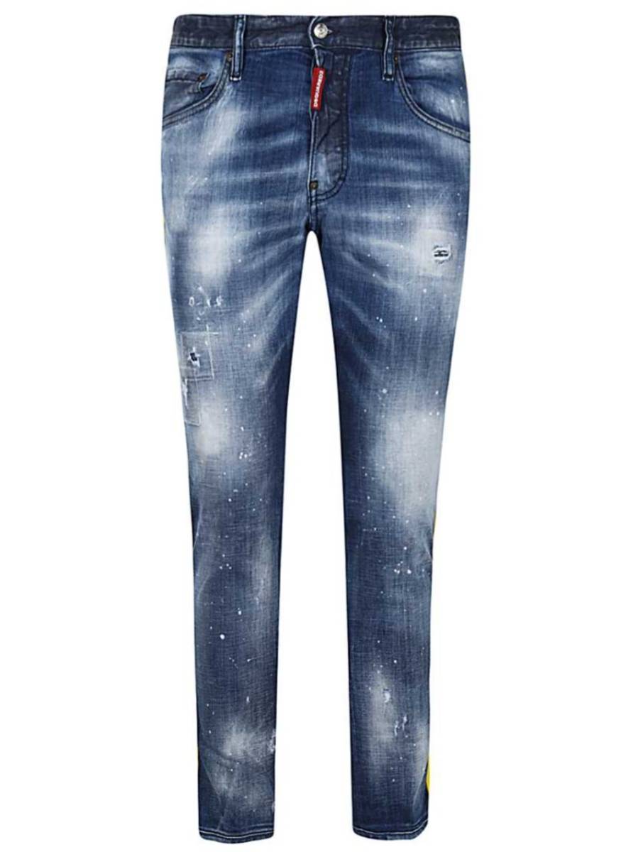 未使用 21SS 定価10万円程 ディースクエアード DSQUARED2 SKATER JEAN