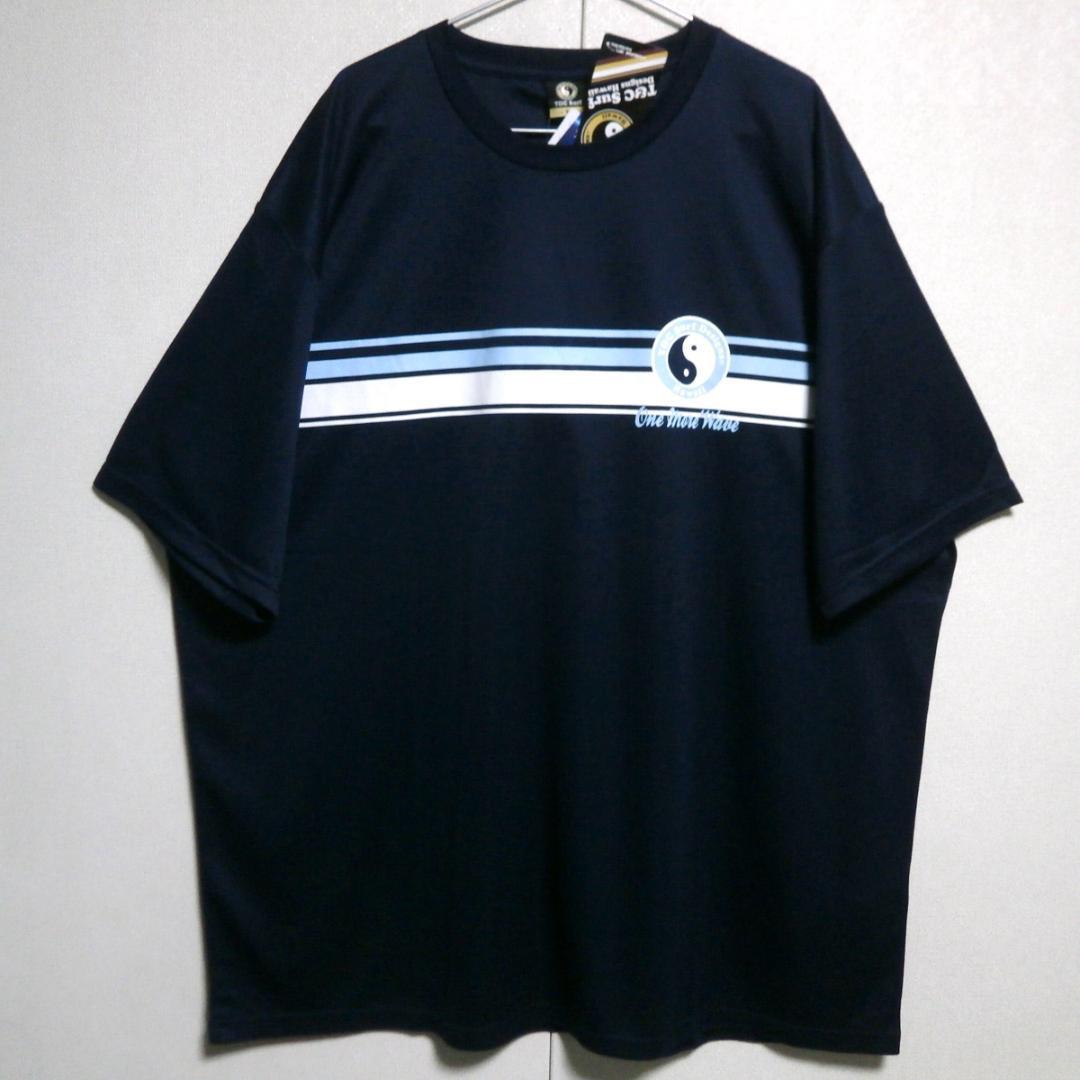 T&C 新品 5L 紺 tシャツ 吸水速乾 メンズ大きいサイズ タウン&カントリー 新作 半袖 タウカン ポリエステル ネイビー