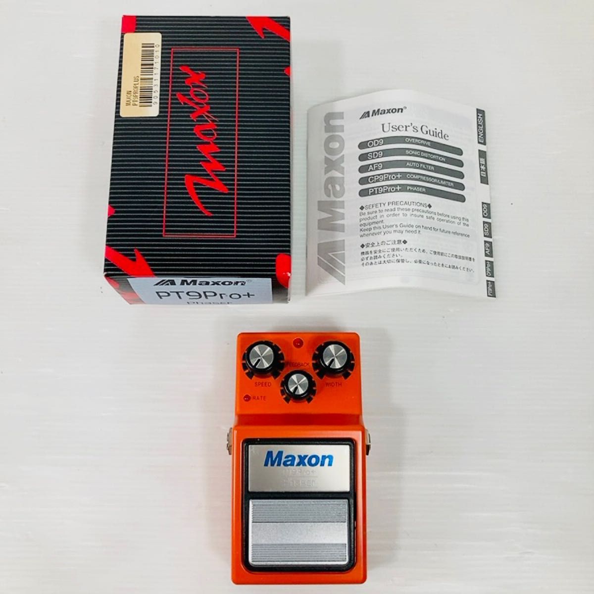 生産完了品】Maxon マクソン PT9Pro+ Phaser フェイザー エフェクター