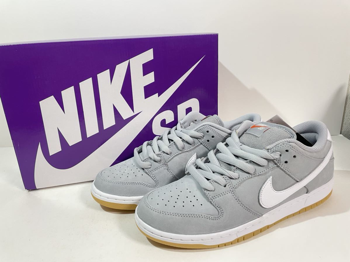 【送料無料】【新品】27.5㎝　Nike SB Dunk Low Orange Label Grey Gum ナイキ SB ダンクロー オレンジレーベル グレーガム_画像2