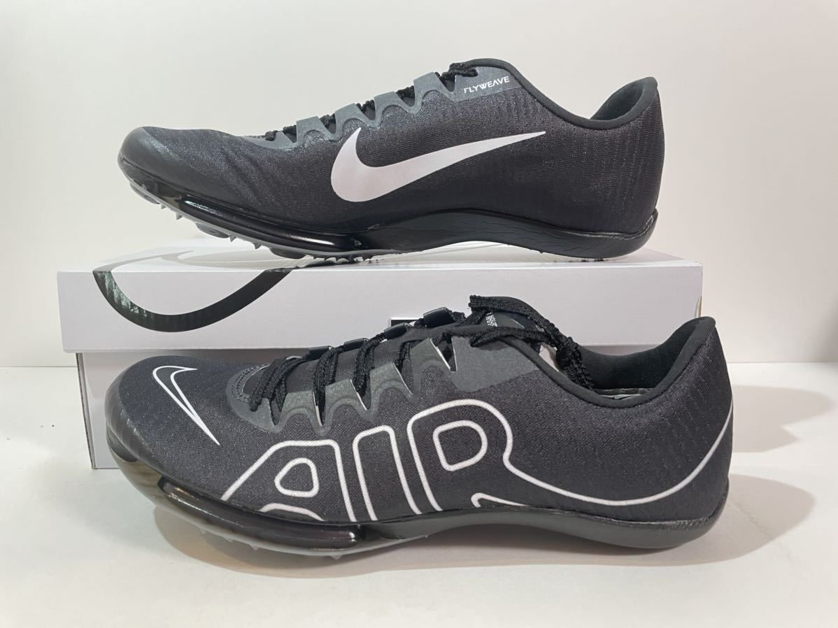 【送料無料】【新品】26.5㎝　NIKE AIR ZOOM MAXFLY MORE UPTEMPO ナイキ エアズーム マックスフライ モアアップテンポ ブラック