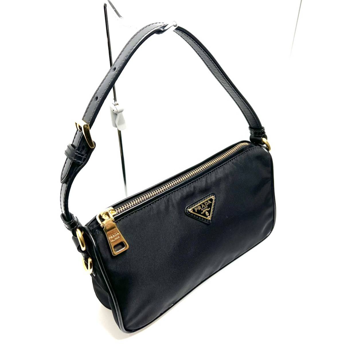 ☆美品☆ PRADA プラダ アクセサリーポーチ ミニハンドバッグ