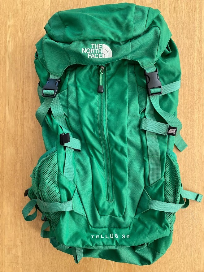 THE NORTH FACE　ノースフェイス　TELLUS 30　リュック　登山リュック　バックパック　グリーン_画像1