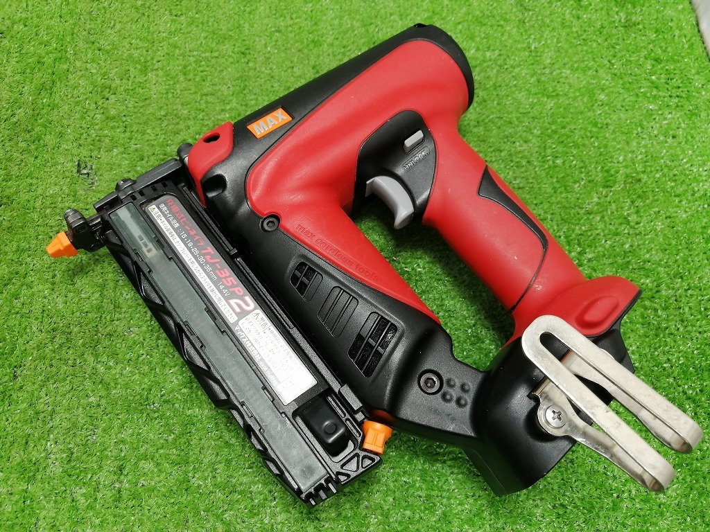MAX マックス 14.4V 4.0Ah 充電式ピンネイラ TJ-35P2-BC/40A | charcas