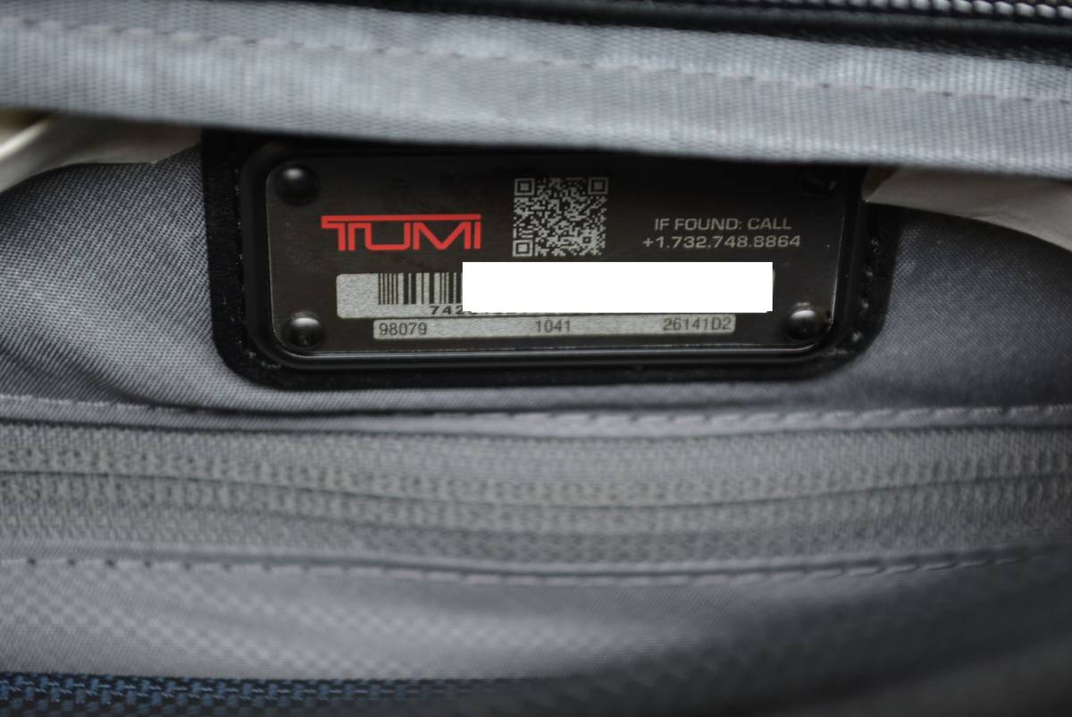 新品未使用☆絶版品 TUMI 26141 D2 ALPHA2 アルファ2 エクスパン