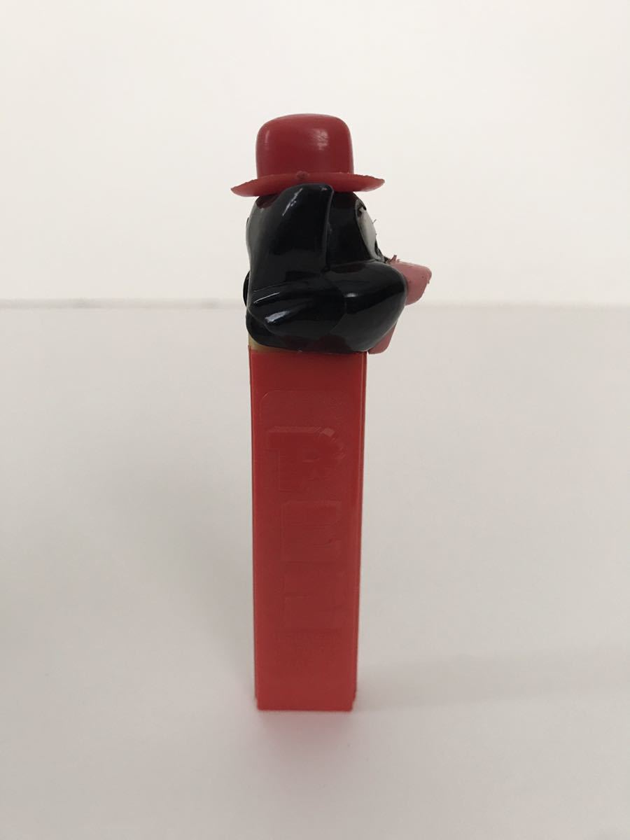 PEZ derby ダービー 足なし オールドペッツ black cat with hat パテント 2620061 / zoo ヴィンテージ 当時物 レトロ コレクター oldpez の画像7