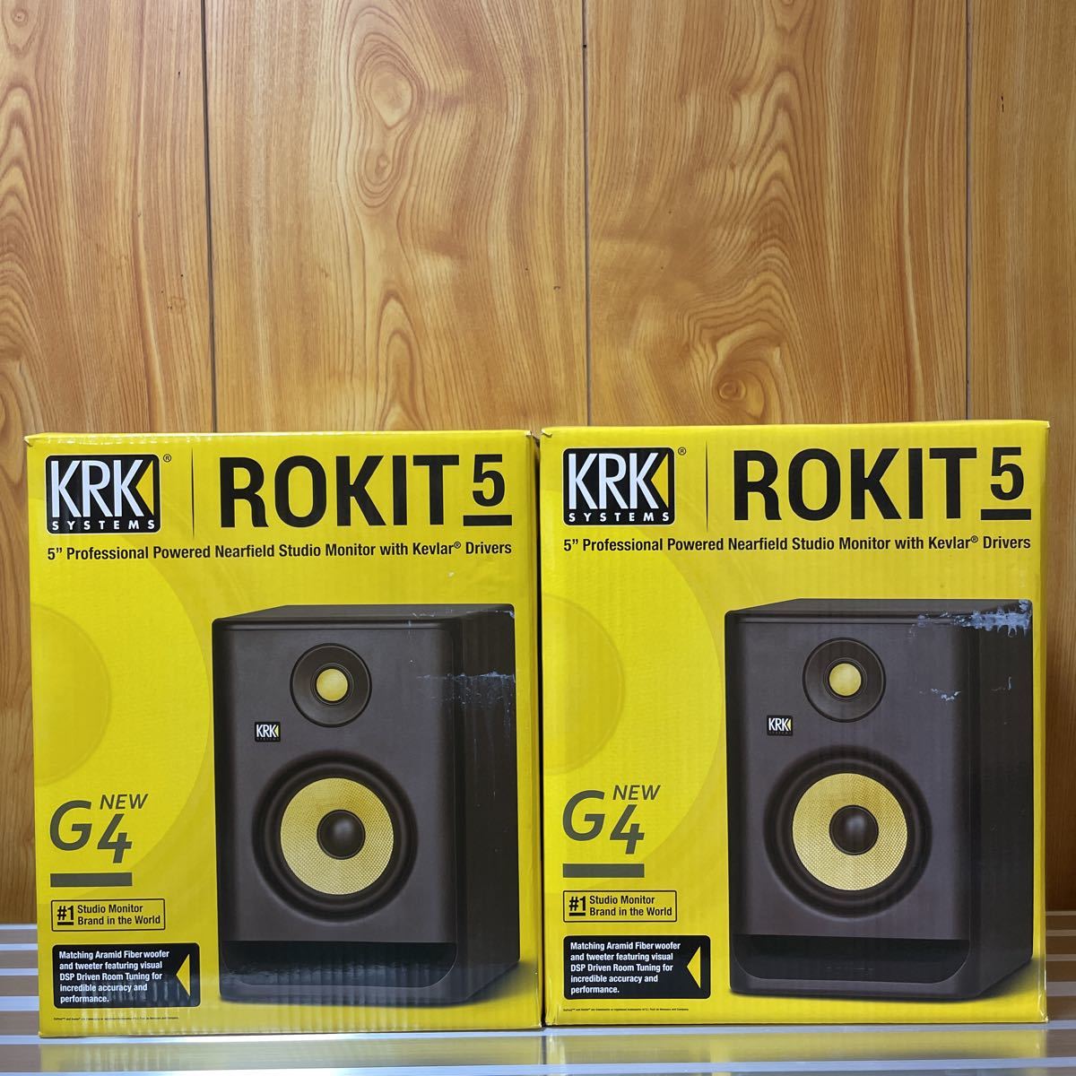 KRK ROKIT RP5G4 (Black) ペアスピーカー - オーディオ機器