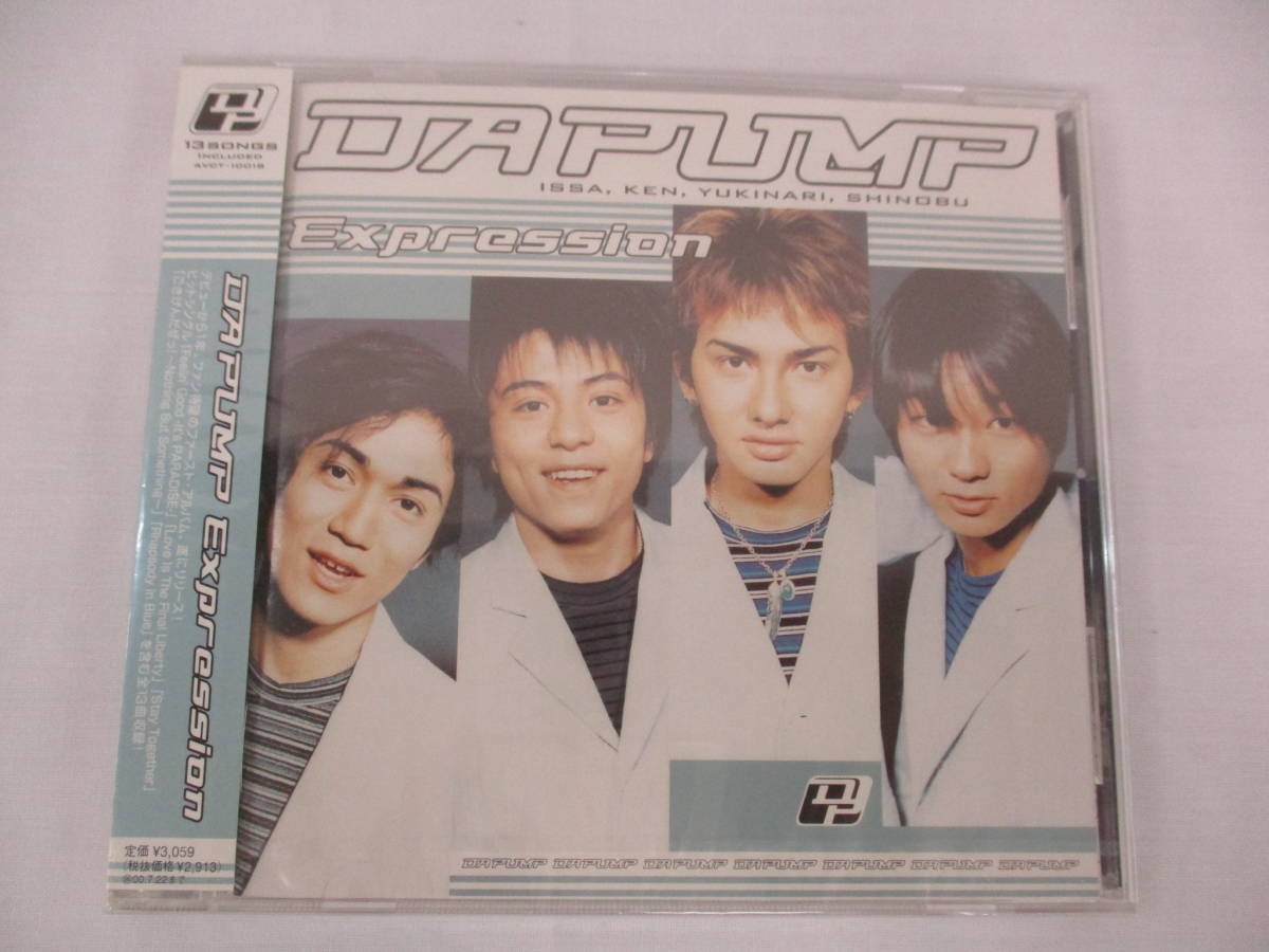 1998年 未開封 DA PUMP Expression ダパンプ AVCT-10018 アルバム CD 日本国内盤 当時物 ごきげんだぜっ！ Feelin’ Good 収録_画像1