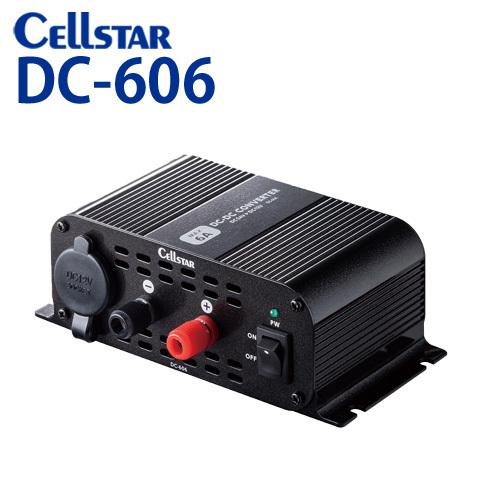 [セルスター/CELLSTAR]　DC-DC コンバーター　DC-606　（24V⇒12V 定格出力 12V 5A 60W　（MAX 6A））701539_画像1