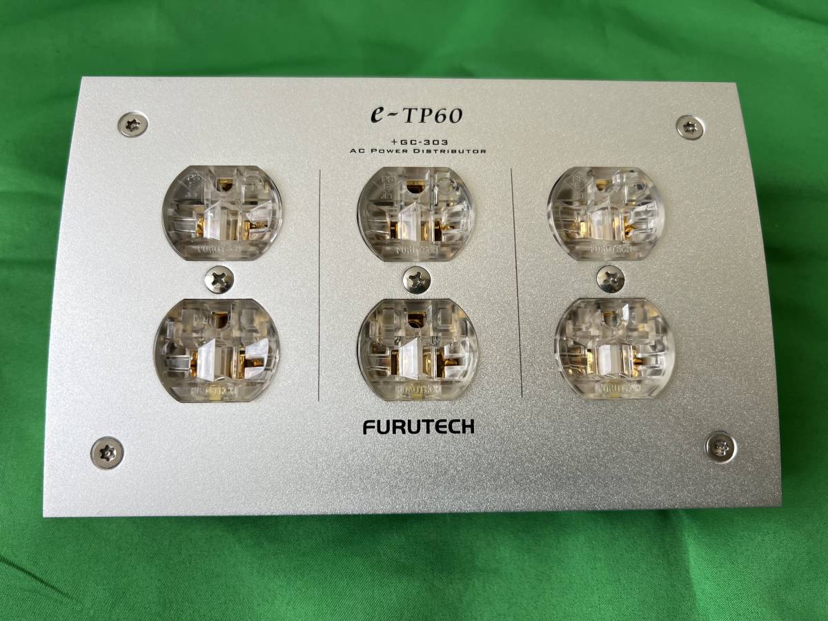 FURUTECH e-TP60 電源タップ ユーズド備品 alianca.pe.gov.br
