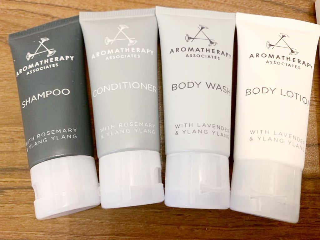 ◆AROMATHERAPY ASSOCIATESアロマセラピーアソシエイツ◆ラベンダー＆イランイラン◆JWマリオット ホテル奈良◆アメニティ6点セット ソープ_画像2