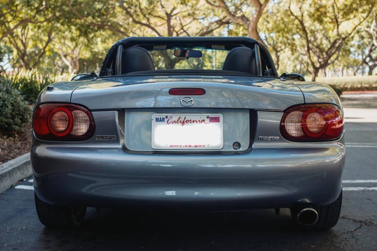 USマツダ純正 98-05 MAZDA MIATA MX-5 リア エンブレム USDM北米JDM NB6C NB8C NB系 roadster ロードスター ミアータ ミアタ_画像5