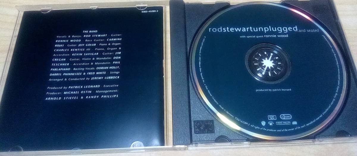 輸入盤ＣＤ ROD STEWART アンプラグド ■ ロッド・スチュワート UNPLUGGED...AND SEATED_画像3