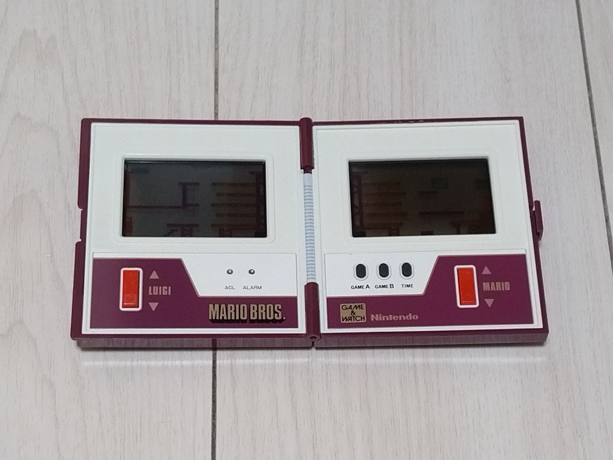  prompt decision rare goods game & watch multi screen Mario Brothers reflector polarized light board replaced screen clearly operation verification settled Game & Watch 