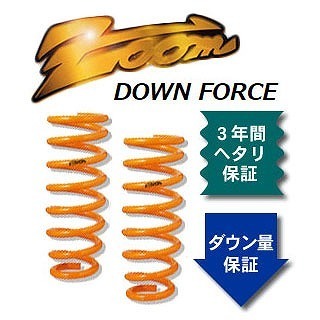 ズーム ダウンフォース ローダウンサスペンション ZTO151007RDF 入数：リア左右 トヨタ レジアスエース LH140G 2L 2WD ディーゼル 2400cc_画像1