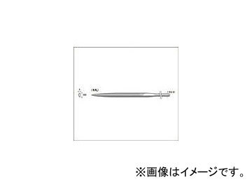 ナカニシ 精密鉄鋼ヤスリ 中目半丸 57305(4771966) 入数：1PK(3本)