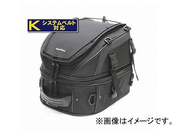 タナックス Wデッキシートバッグ ブラック 260(H)Ｘ270(W)Ｘ340(D)mm (最小時)～360(H)Ｘ270(W)Ｘ340(D)mm (最大時) MFK-139 2輪_画像1