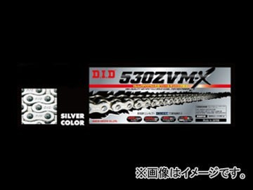 D.I.D ZVM-Xシリーズ シールチェーン シルバー 106L 525ZVM-X カワサキ ZR-7（S） 750cc 1999年～2006年 2輪_画像1