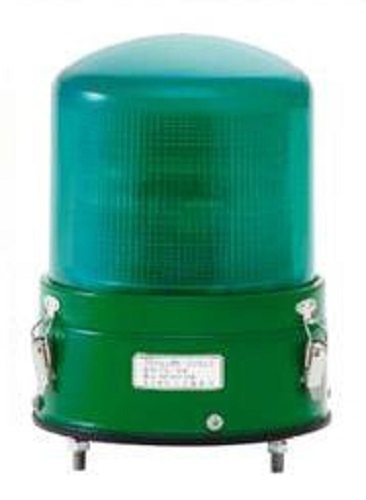 小糸製作所/KOITO 緑色丸型警光灯 24V 8型 フラッシュランプ FL-8CG 入数：1個